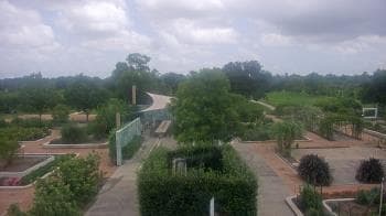 Weather camera view of Houston Botanic Garden.