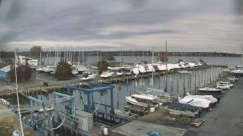 Weather camera view of Tidewater Marina.
