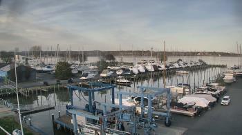 Weather camera view of Tidewater Marina.