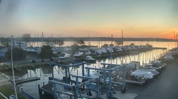 Weather camera view of Tidewater Marina.