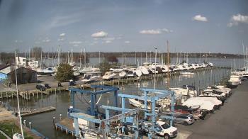 Weather camera view of Tidewater Marina.