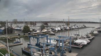 Weather camera view of Tidewater Marina.
