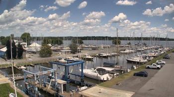 Weather camera view of Tidewater Marina.