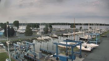 Weather camera view of Tidewater Marina.