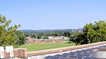 Weather camera view of Haverstraw Elementary School.