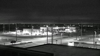 Weather camera view of Iowa Colony Police Department.