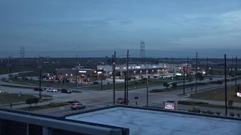 Weather camera view of Iowa Colony Police Department.