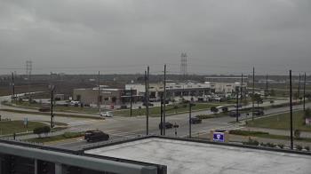 Weather camera view of Iowa Colony Police Department.