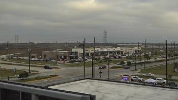 Weather camera view of Iowa Colony Police Department.