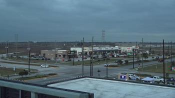 Weather camera view of Iowa Colony Police Department.
