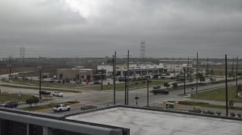 Weather camera view of Iowa Colony Police Department.