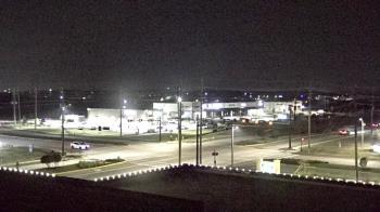 Weather camera view of Iowa Colony Police Department.