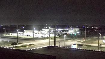 Weather camera view of Iowa Colony Police Department.