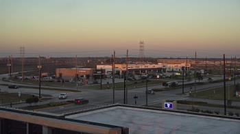 Weather camera view of Iowa Colony Police Department.