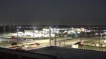 Weather camera view of Iowa Colony Police Department.