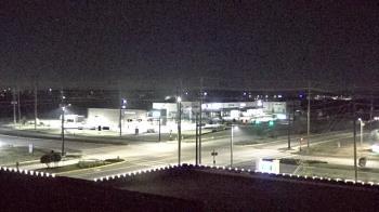 Weather camera view of Iowa Colony Police Department.