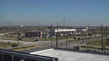 Weather camera view of Iowa Colony Police Department.