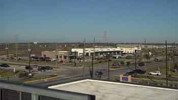 Weather camera view of Iowa Colony Police Department.