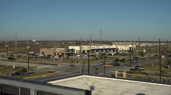 Weather camera view of Iowa Colony Police Department.
