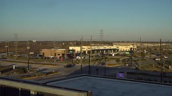 Weather camera view of Iowa Colony Police Department.