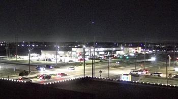 Weather camera view of Iowa Colony Police Department.