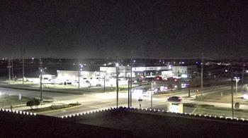 Weather camera view of Iowa Colony Police Department.