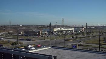 Weather camera view of Iowa Colony Police Department.