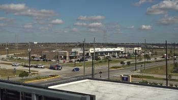 Weather camera view of Iowa Colony Police Department.