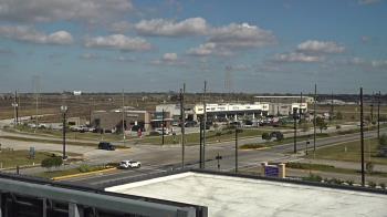 Weather camera view of Iowa Colony Police Department.
