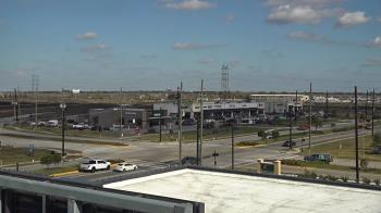 Weather camera view of Iowa Colony Police Department.