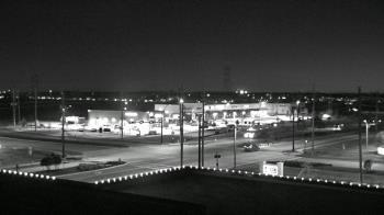 Weather camera view of Iowa Colony Police Department.