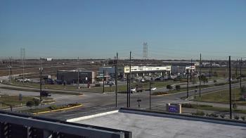 Weather camera view of Iowa Colony Police Department.