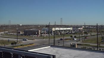 Weather camera view of Iowa Colony Police Department.