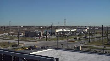 Weather camera view of Iowa Colony Police Department.