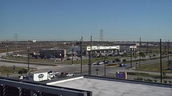 Weather camera view of Iowa Colony Police Department.