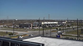 Weather camera view of Iowa Colony Police Department.