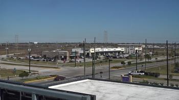 Weather camera view of Iowa Colony Police Department.