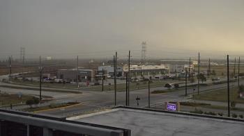 Weather camera view of Iowa Colony Police Department.