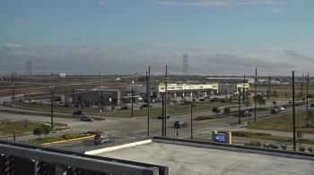 Weather camera view of Iowa Colony Police Department.