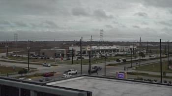 Weather camera view of Iowa Colony Police Department.