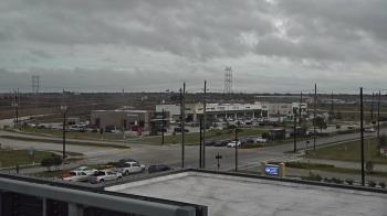Weather camera view of Iowa Colony Police Department.