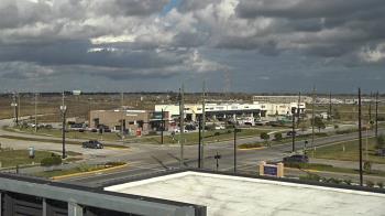 Weather camera view of Iowa Colony Police Department.