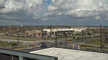 Weather camera view of Iowa Colony Police Department.