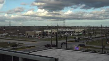 Weather camera view of Iowa Colony Police Department.