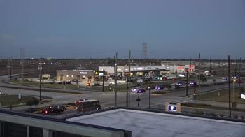 Weather camera view of Iowa Colony Police Department.