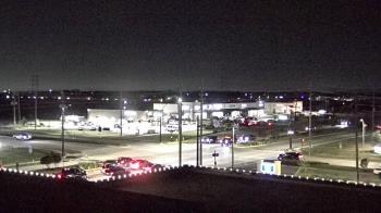 Weather camera view of Iowa Colony Police Department.