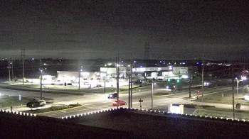 Weather camera view of Iowa Colony Police Department.
