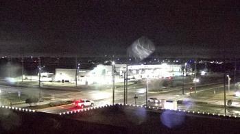 Weather camera view of Iowa Colony Police Department.