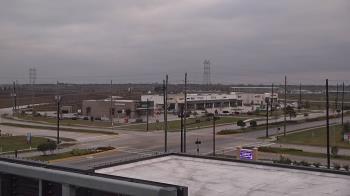 Weather camera view of Iowa Colony Police Department.