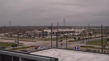 Weather camera view of Iowa Colony Police Department.